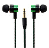Glylezee Metal In Ear Cloth Line Earphone Headset
