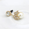 Pearl Bowknot Dust Plug For Cell Phone