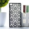 Rubberized Painted Henna Floral Retro Phone Cases