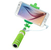 Green Handheld Extendable Selfie Stick