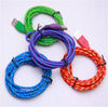 Braided Wire 8pin USB Charger Nylon Woven Cord