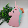 Cute Cartoon Unicorn Soft Silicon Rubber Case Cover