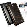 Luxury Magnetic Leather Wallet Stand Case