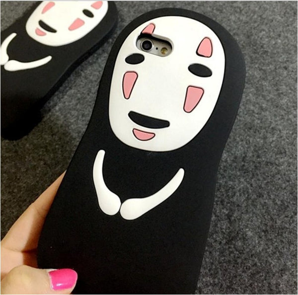 Cartoon Specter Design Soft Silicone Mobile Phone Bags Case