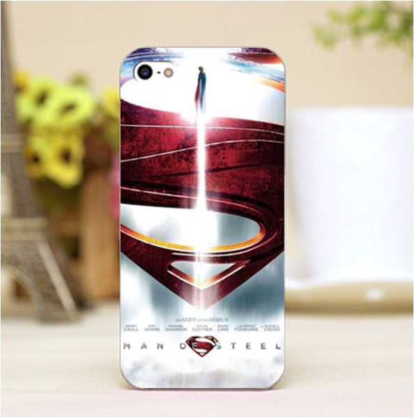 Marvel Hero Design Phone Transparent Cover Cases