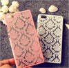 Rubberized Painted Henna Floral Retro Phone Cases